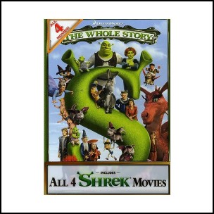Shrek: The Whole Story Boxed Set (Shrek / Shrek 2 / Shrek the Third / Shrek Forever After)